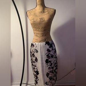 Vintage floral skirt